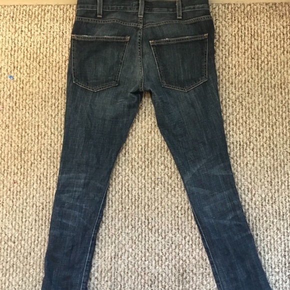 CURRENT / ELLIOT The Fling Ripped Blue Jeans 27 - Picture 2 of 3